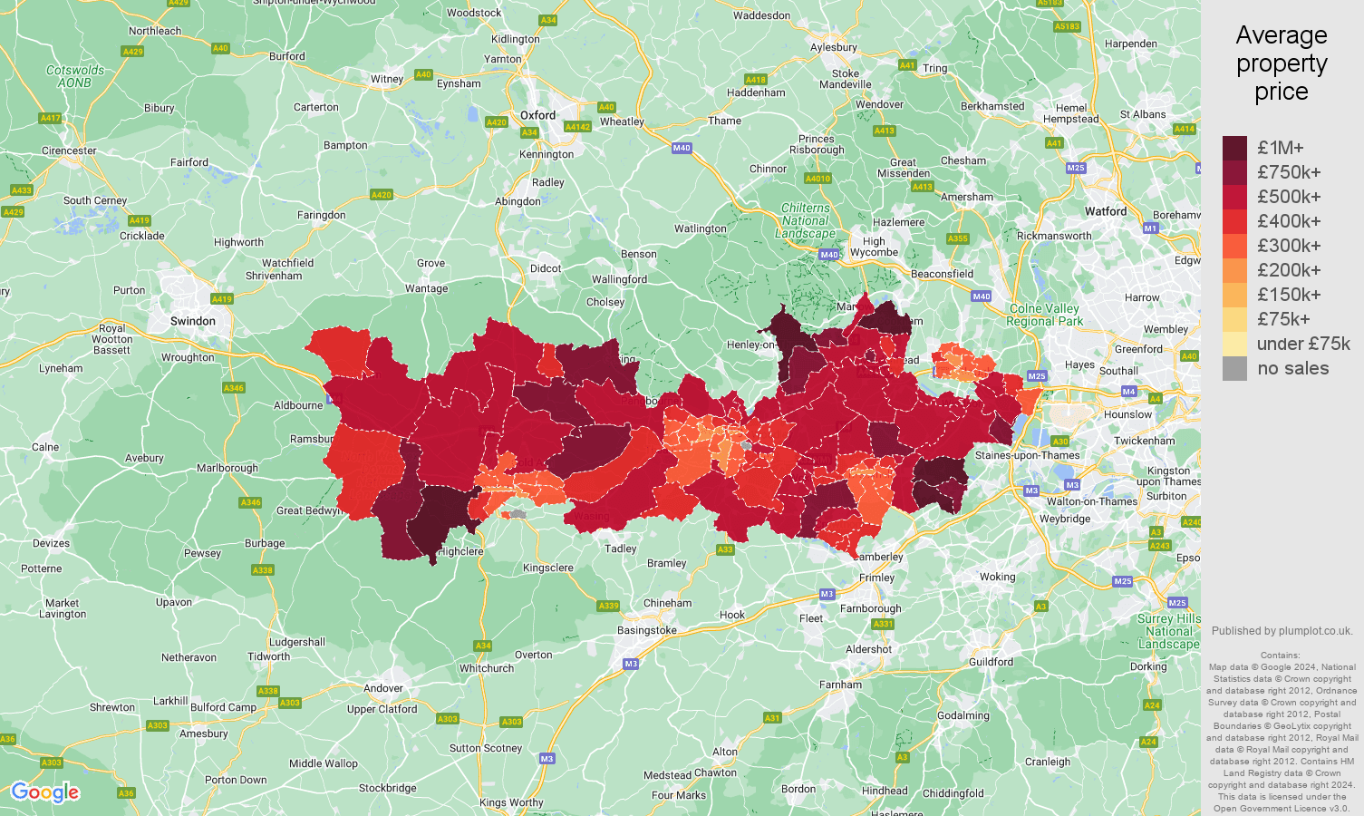 berkshire-house-prices-in-maps-and-graphs