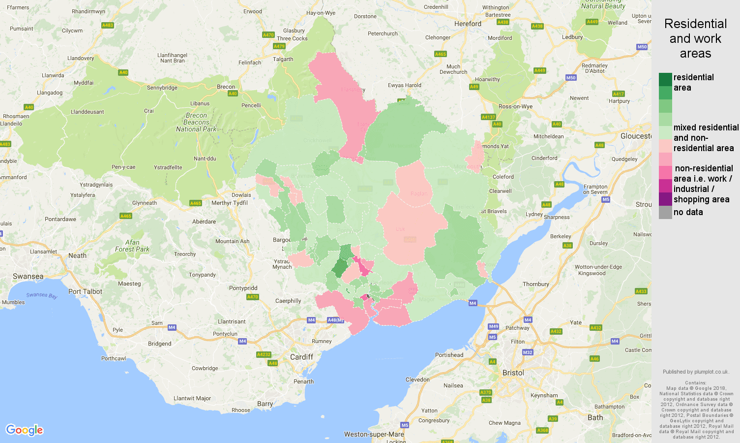 Newport population stats in maps and graphs.