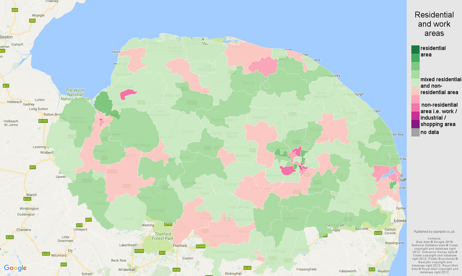 Norfolk Population Stats In Maps And Graphs